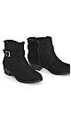 WIDE FIT Keegan Ankle Boot - black