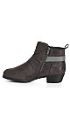 WIDE FIT Rossi Ankle Boot - grey