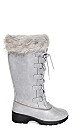 WIDE FIT Yvette Cold Weather Boot - grey