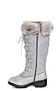 WIDE FIT Yvette Cold Weather Boot - grey