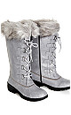 WIDE FIT Yvette Cold Weather Boot - grey