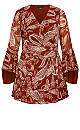 Paisley Dress - ginger