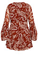 Paisley Dress - ginger