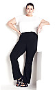 Plus Size Supima Bootleg Legging Black - tall