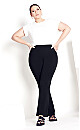 Plus Size Supima Bootleg Legging Black - tall