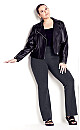 Plus Size Supima Bootleg Legging Charcoal - tall