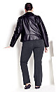 Plus Size Supima Bootleg Legging Charcoal - tall