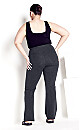 Plus Size Supima Bootleg Legging Charcoal - tall