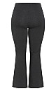 Plus Size Supima Bootleg Legging Charcoal - tall