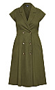 DRESS LAFAYETTE LOVE - Jungle Green