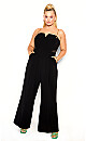 Ann Chain Jumpsuit - black