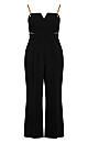 Ann Chain Jumpsuit - black