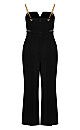 Ann Chain Jumpsuit - black