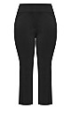 Super Stretch Black Average Length Trouser