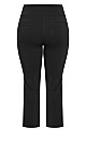 Super Stretch Black Average Length Trouser