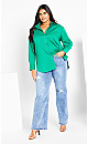 Plus Size Karolina Shirt - green