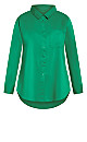 Plus Size Karolina Shirt - green