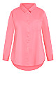 Plus Size Karolina Shirt - pink