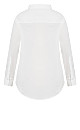 Plus Size Karolina Shirt - white