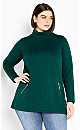 Emeline Texture Tunic - Jade
