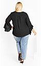 Plus Size Vera Top - black