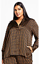 Women's Plus Size Mara Shirt - black