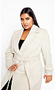 Women's Plus Size Abby Coat - oat