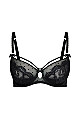 Clementine Underwire Bra - black