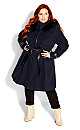 High Living Coat - navy