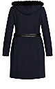 High Living Coat - navy