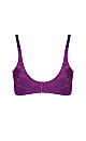 T-Shirt Bra- imperial purple