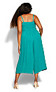 Beach Front Jumpsuit - aqua