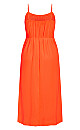 Paradise Maxi Dress - flame