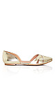 Plus Size Clara Flat - gold