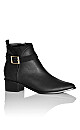 Plus Size Micah Ankle Boot - black