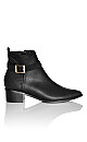 Plus Size Micah Ankle Boot - black