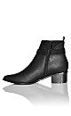 Plus Size Micah Ankle Boot - black