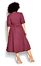 Sunset Stroll Dress - roseberry