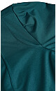 Piping Praise Jacket - dark teal