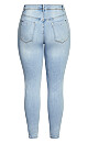 Plus Size Harley Lover Skinny Jean - sky