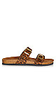 Plus Size Nelly Sandal - amber