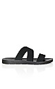 Plus Size Peggy Slide - black