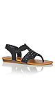 Plus Size Kimber Sandal black