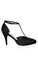 Plus Size Stefania Heel - black