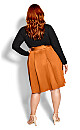 Uptown Girl Dress - deep caramel