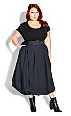 Paris Days Dress - navy