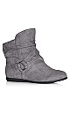 Plus Size Serena Ankle Boot - gray