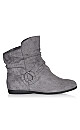 Plus Size Serena Ankle Boot - gray