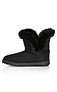 Plus Size Pippa Hug Boot - black