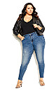 Plus Size Harley Chill Out Jean - denim